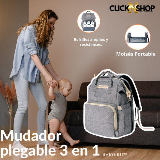 BabyNest™ -MOCHILA 3 EN 1 MUDADOR TRANSPORTABLE