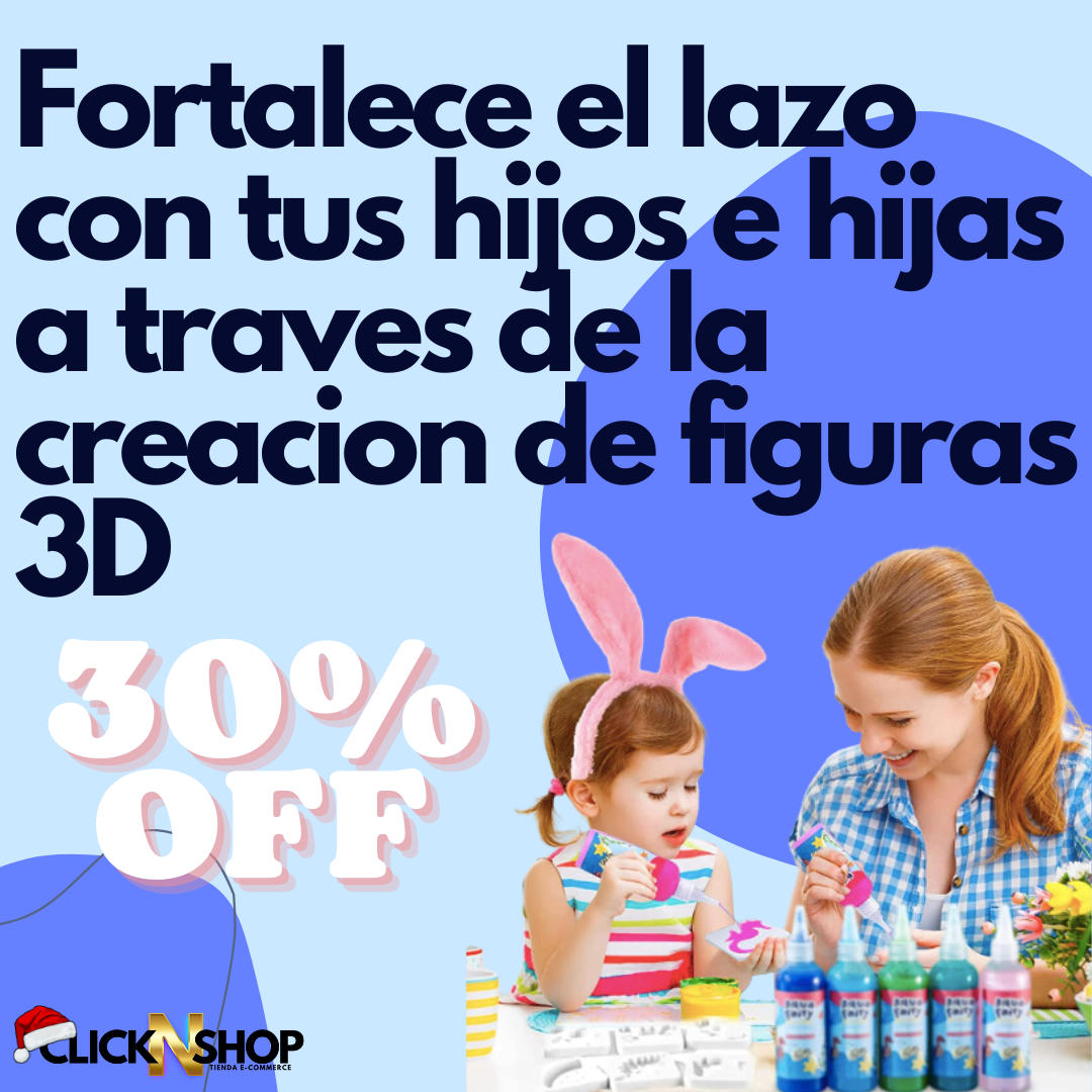 CREADOR 3D Kids™ Kit Mágico 12 Colores 60 ml